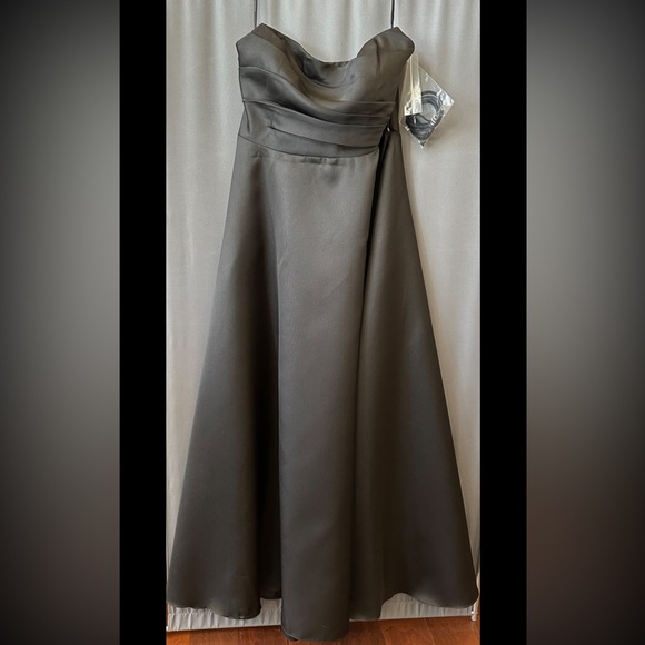 ALFRED SUNG Black Maxi Dress - Picture 4 of 9